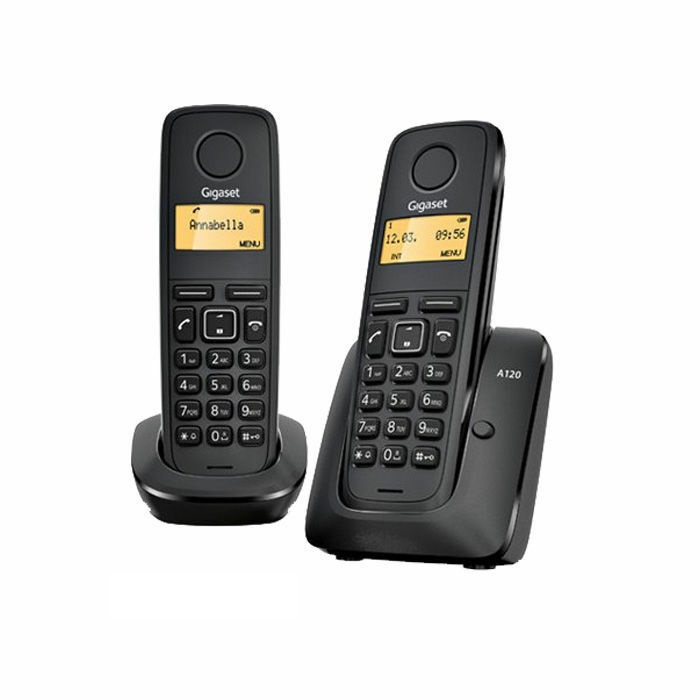 گوشی تلفن بی سیم گیگاست مدل A120 Duo