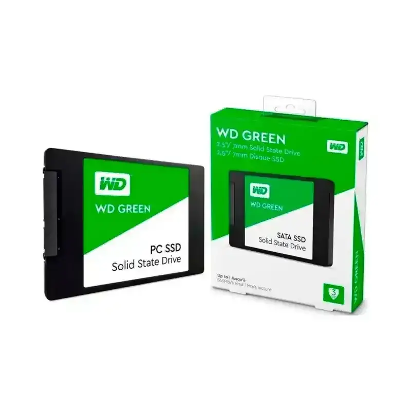 حافظه SSD اینترنال وسترن دیجیتال 2.5 اینچی SATA مدل Green ظرفیت 480 گیگابایت