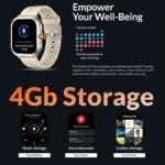 ساعت هوشمند گلوریمی مدل GX TRACE