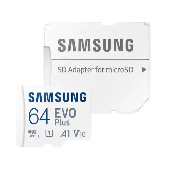 کارت حافظه سامسونگ Evo Plus 64GB microSDXC A1 V10 ظرفیت 64 گیگابایت