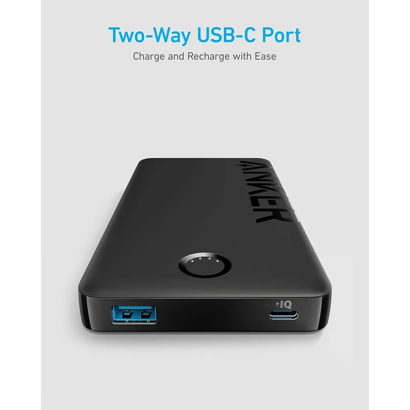 پاوربانک انکر مدل Anker 323 -A1334 با ظرفیت 10000 میلیآمپر ساعت