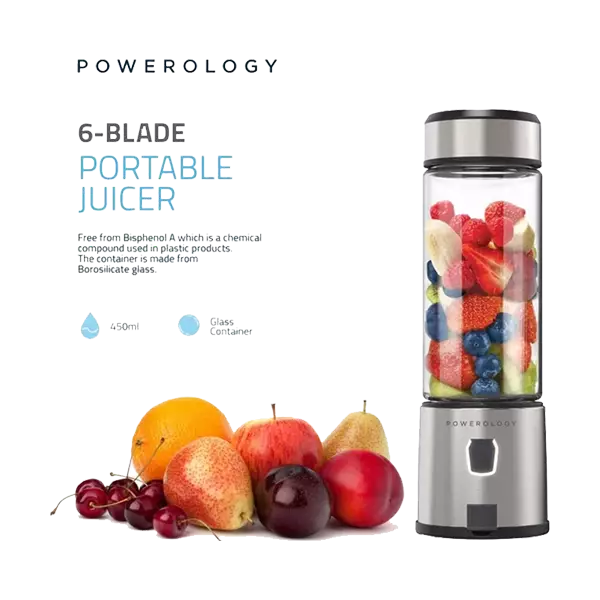 شیکر شارژی قابل حمل پاورولوژی مدل P6BPJBK