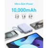 پاوربانک انکر مدل Powercore Portable Charger-A1388 با ظرفیت 10000 میلی‌آمپر ساعت