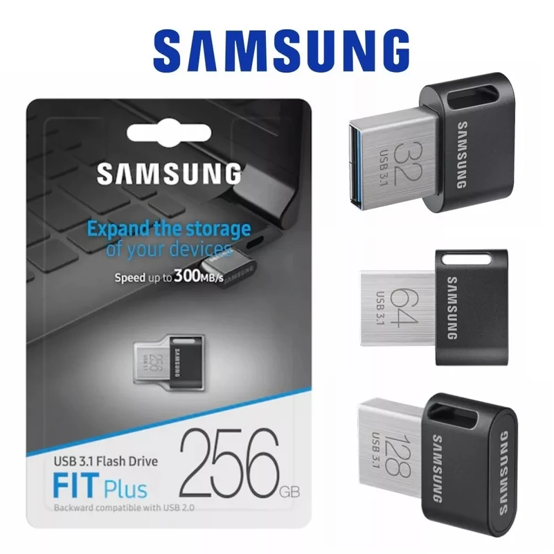 فلش مموری سامسونگ SAMSUNG مدل FIT plus ظرفیت256 گیگابایت