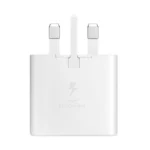 آداپتور شارژر فست شارژ سامسونگ مدل Samsung TA800- 25W 3PIN USB-C های کپی