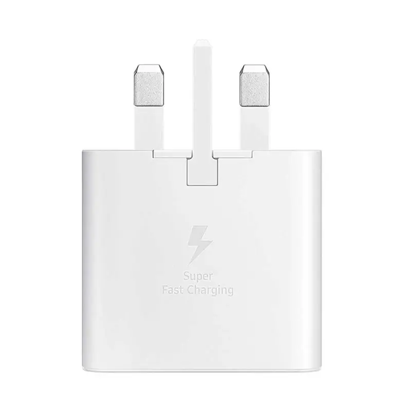 آداپتور شارژر فست شارژ سامسونگ مدل Samsung TA800- 25W 3PIN USB-C های کپی