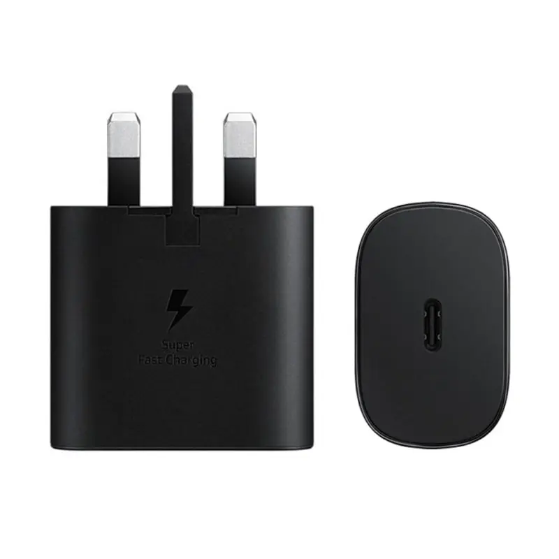 آداپتور شارژر فست شارژ سامسونگ مدل Samsung TA800- 25W 3PIN USB-C های کپی