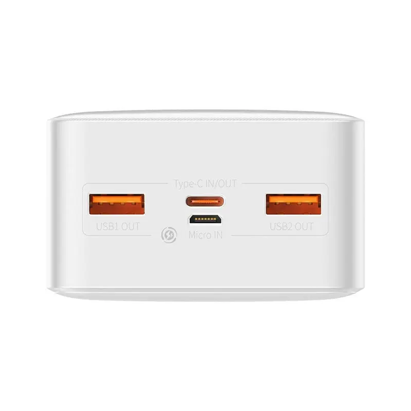 پاوربانک باسئوس مدل Bipow Digital Display-20w با ظرفیت 30000 میلیآمپر ساعت