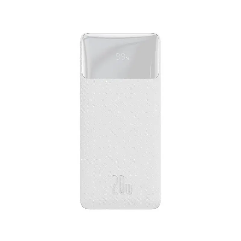 پاوربانک باسئوس مدل Bipow Digital Display-20w با ظرفیت 30000 میلیآمپر ساعت