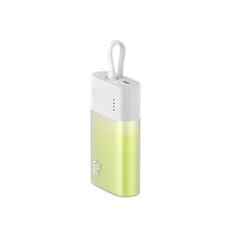 پاوربانک باسئوس مدل Baseus Popsicle USB-C 20W با ظرفیت 5200 میلی‌آمپر ساعت