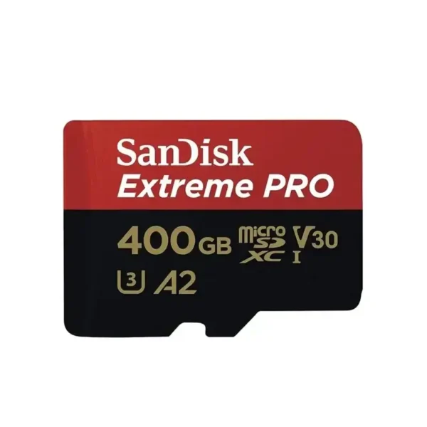 کارت حافظه سن دیسک مدل SanDisk Extreme Pro ظرفیت 400 گیگابایت با آداپتور