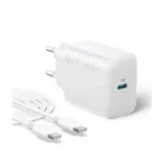 شارژر دیواری انکر مدل Anker B2347 با توان خروجی 20 وات به همراه کابل Type-C