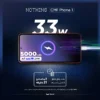 گوشی موبایل ناتینگ مدل CMF Phone 1 دو سیم کارت ظرفیت 256 گیگابایت و رم 8 گیگابایت
