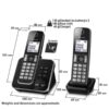 گوشی تلفن بی سيم پاناسونیک مدل KX-TGD622E
