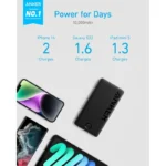 پاوربانک انکر مدل Anker 323 -A1334 با ظرفیت 10000 میلیآمپر ساعت