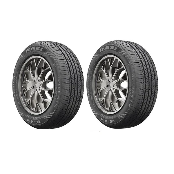 لاستیک خودرو رازی تایر مدل RG414 سایز 185/65/14- تولید سال 2025 دو حلقه