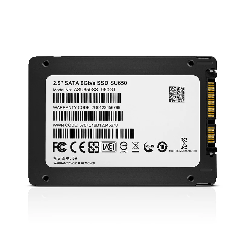 هارد اینترنال ای دیتا مدل SSD Sata3 SU650 ظرفیت 512 گیگابایت