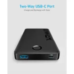 پاوربانک انکر مدل Anker 323 -A1334 با ظرفیت 10000 میلیآمپر ساعت