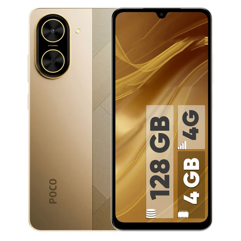 گوشی Poco C71 شیائومی ظرفیت 128گیگابایت و رم 4 گیگابایت