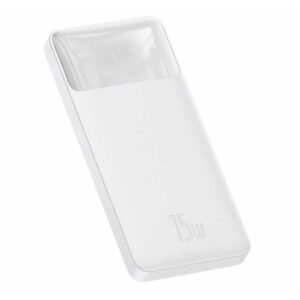 پاوربانک باسئوس مدل Bipow Digital Display 15w با ظرفیت 10000 میلی‌آمپرساعت
