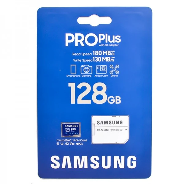 کارت حافظه سامسونگ مدل Evo Plus ظرفیت 128 گیگابایت